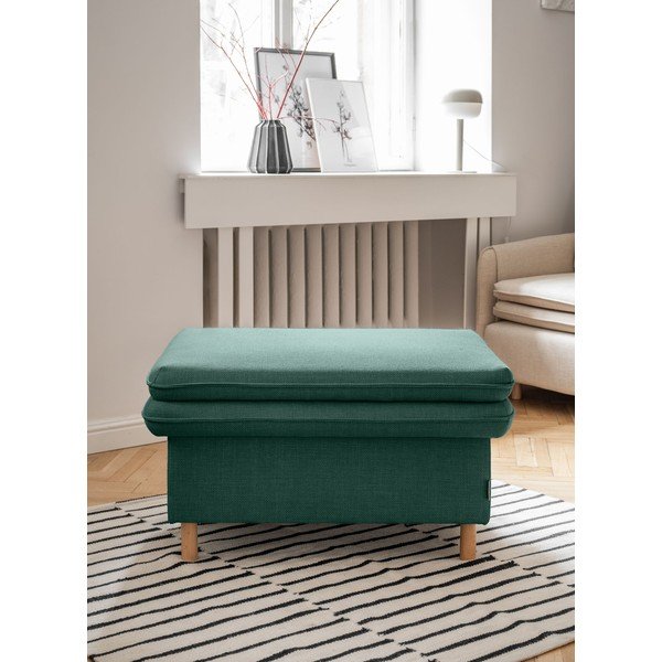 Tyrkysová podnožka Simon – Miuform-image-1