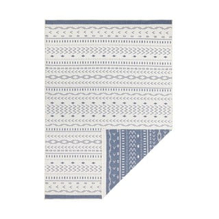 Modro-krémový venkovní koberec NORTHRUGS Kuba, 230 x 160 cm