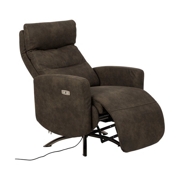 Antracitové relaxační křeslo Kamares – Actona-image-2