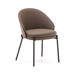Hnědá jídelní židle Eamy – Kave Home