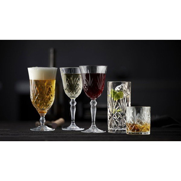 Sklenice v sadě 6 ks na koktejly 360 ml Melodia – Lyngby Glas-image-3
