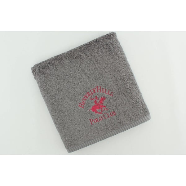 Bavlněný ručník BHPC 50x100 cm, šedý