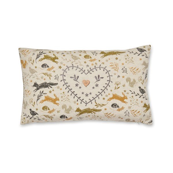 Polštář z bavlny Cooksmart ® Woodland, 50 x 30 cm