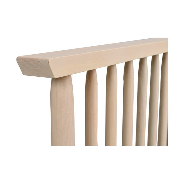Čelo postele z dubového dřeva v přírodní barvě 194x84 cm Riggins - Rowico-image-4