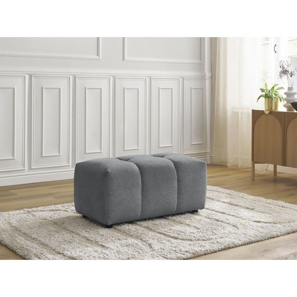 Šedá žinylková podnožka Roxelane – Bobochic Paris-image-1