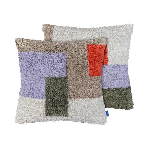 Bavlněný povlak na polštář 50x50 cm Brick – Mette Ditmer Denmark-image-2