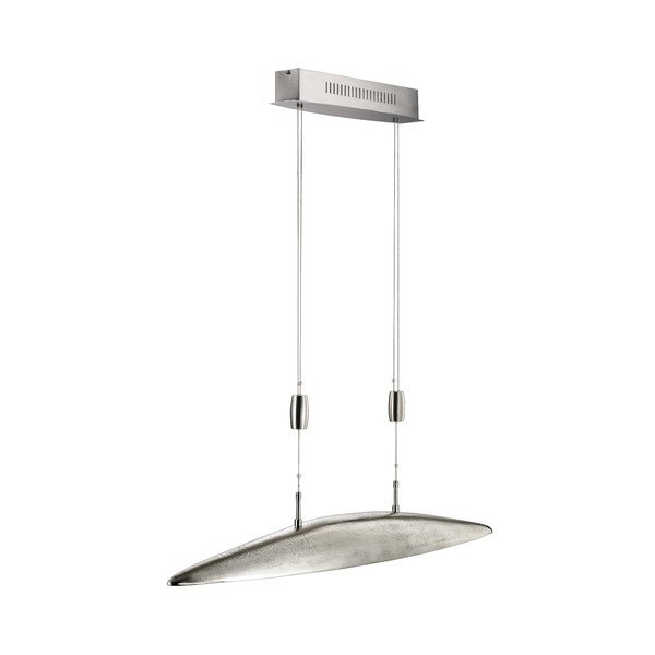 Kovové LED stmívatelné závěsné svítidlo ve stříbrné barvě Colmar – Fischer & Honsel