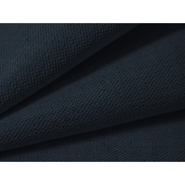 Tmavě modrá čalouněná dvoulůžková postel s úložným prostorem s roštem 140x200 cm Campi – Cosmopolitan Design-image-3