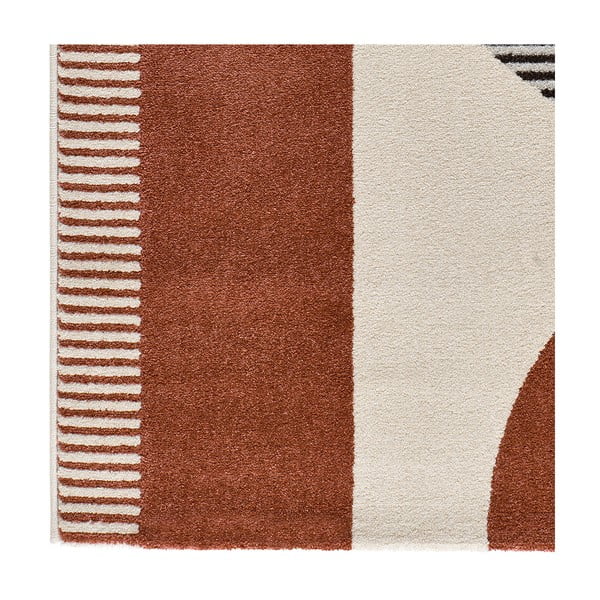 Červeno-šedý koberec 160x230 cm Gaia – Universal-image-2