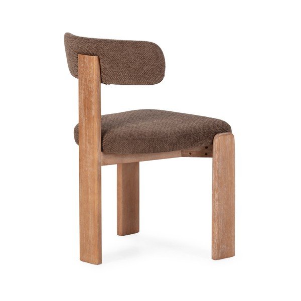 Hnědé čalouněné jídelní židle v sadě 2 ks Nadia – MOME-image-4