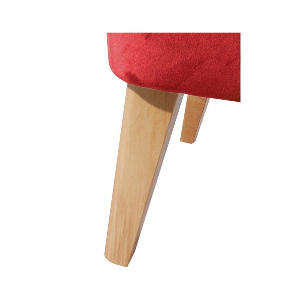 Červené křeslo Max Winzer Brandon Suede-image-2