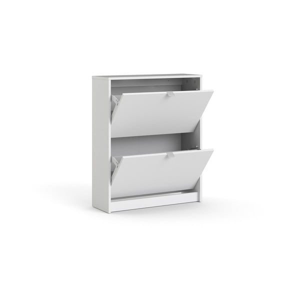 Bílý výklopný botník Shoes – Tvilum-image-4