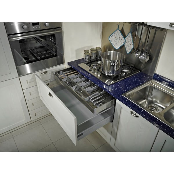 Šedý příborník do zásuvky 83 x 46 cm Flexo – Elletipi-image-4