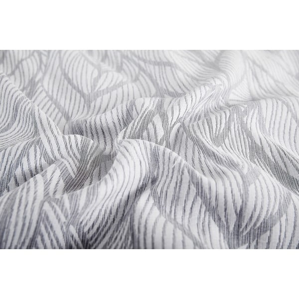 Šedé povlečení na jednolůžko z žakáru 140x200 cm Florida – My House-image-2