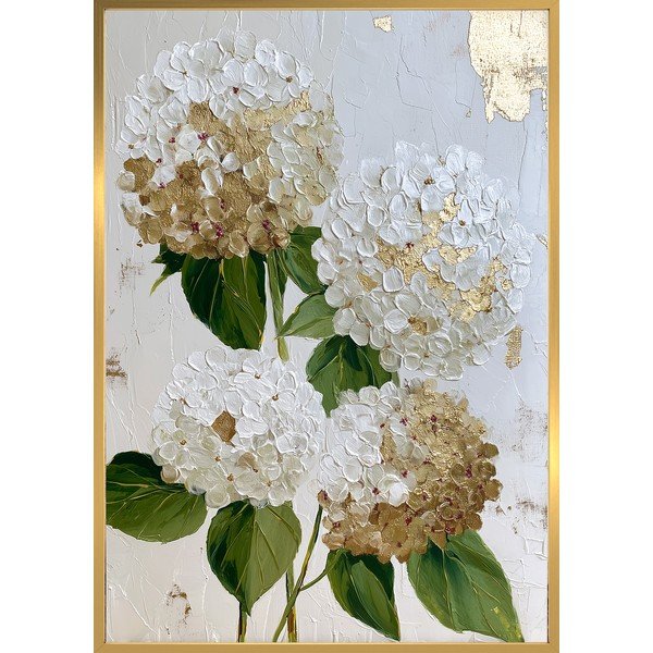 Tištěný obraz s rámem 60x90 cm Hydrangea – Styler