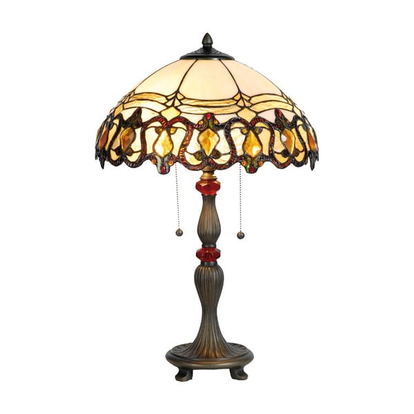 Tiffany stolní lampa Kap