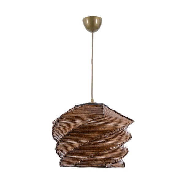 Světle hnědé závěsné svítidlo ø 32 cm Ruche – Opviq lights