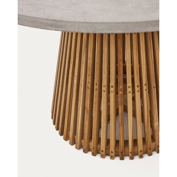 Kulatý zahradní jídelní stůl ø 120 cm Alcaufar – Kave Home-image-4