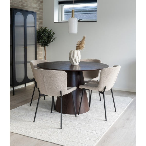 Béžové jídelní židle v sadě 2 ks Maceda – House Nordic-image-1