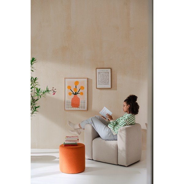 Béžové křeslo Flom – noo.ma-image-3