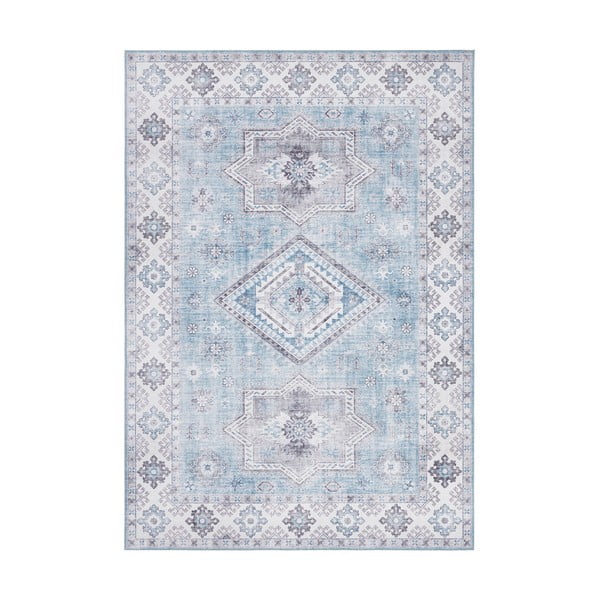 Světle modrý koberec Nouristan Gratia, 160 x 230 cm