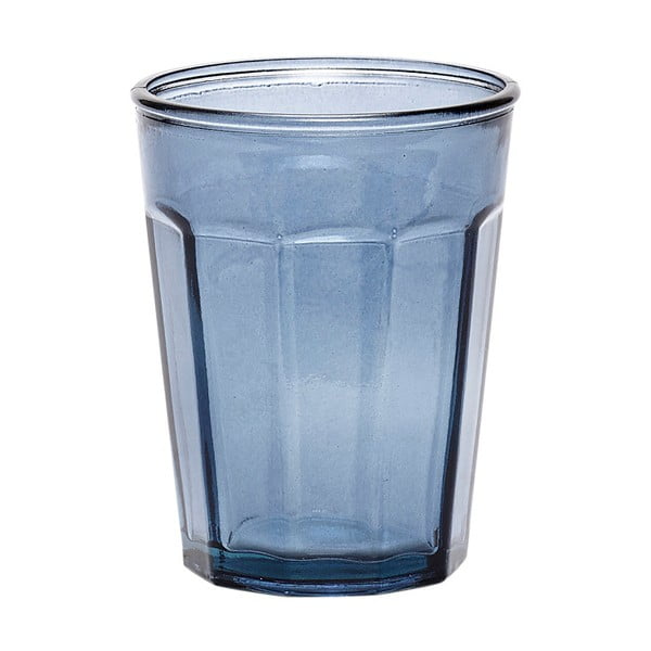 Modrá sklenička Hübsch Kayla