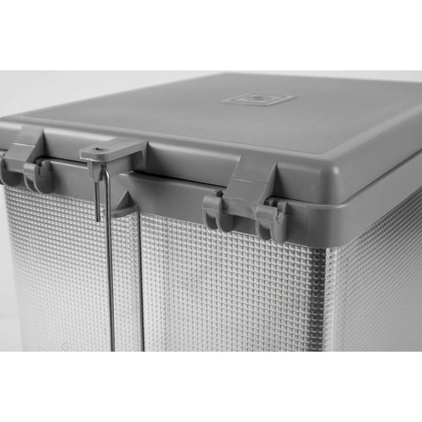 Kovový odpadkový koš na tříděný odpad/vestavěný 17 l Tower - Elletipi-image-1