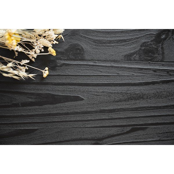 Černý konferenční stolek s deskou z borovicového dřeva Rowico Grafton, ø 70 cm-image-4