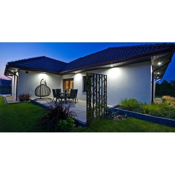 Černá kovová balkonová zástěna 100x186 cm Birds – Esschert Design-image-4