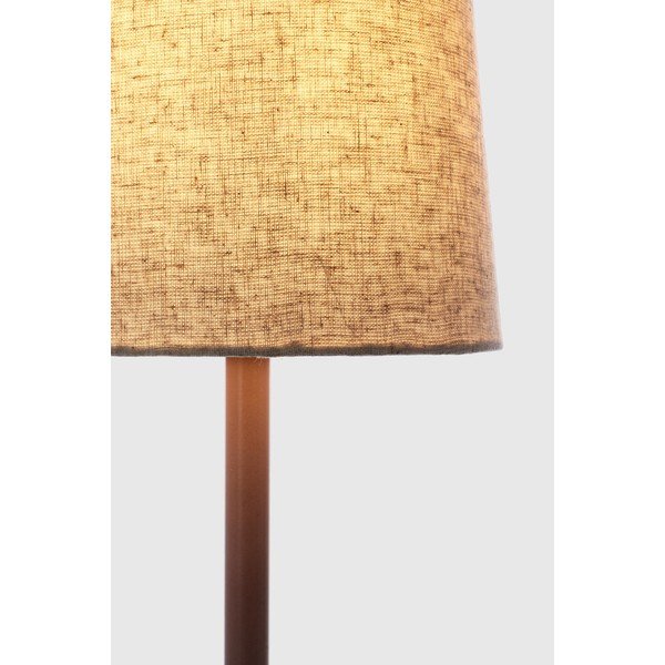 Béžová kovová stolní lampa s textilním stínidlem (výška 60 cm) Assam – Bizzotto-image-3