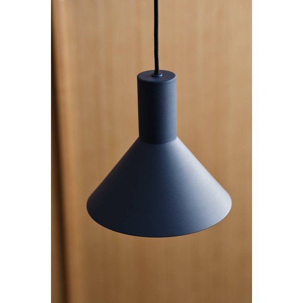 Modré hliníkové stmívatelné závěsné svítidlo ø 20,5 cm Evan – Jotex-image-1