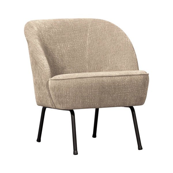 Béžové žinylkové křeslo Vogue – WOOOD