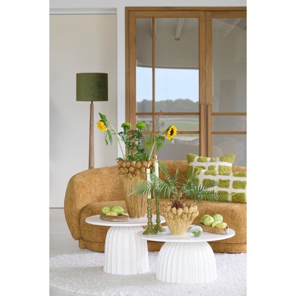 Kovový kulatý odkládací stolek ø 60 cm Veglia – Light & Living-image-1
