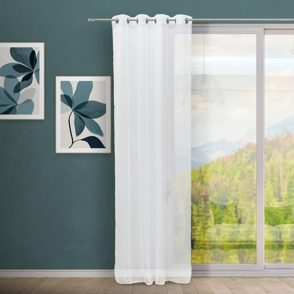 Bílý závěs 140x260 cm Lula – Casa Selección-image-1