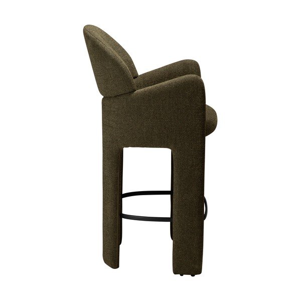 Khaki barová židle (výška sedáku 68,5 cm) Aole – DAN-FORM Denmark-image-2