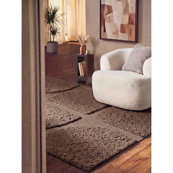 Hnědý ručně tkaný koberec 80x150 cm Lambeth Jasper – Ted Baker-image-1