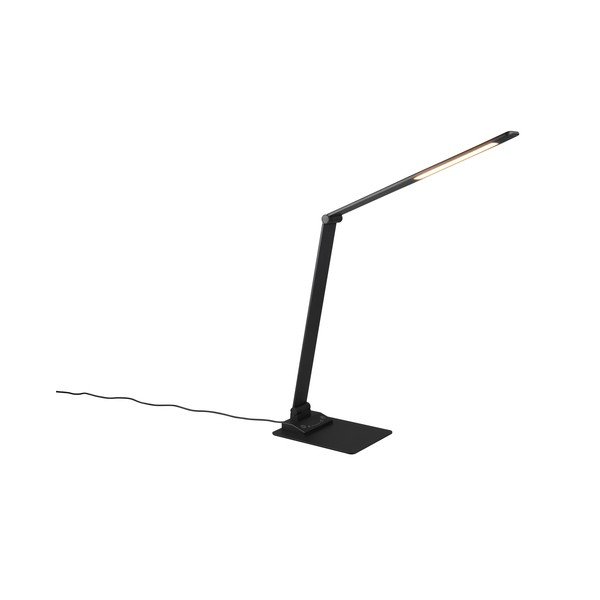 Černá LED stmívatelná stolní lampa (výška 72 cm) Travis – Trio-image-1