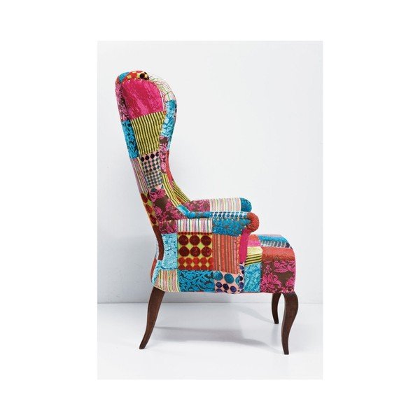 Křeslo ušák Kare Design Patchwork Velvet-image-2