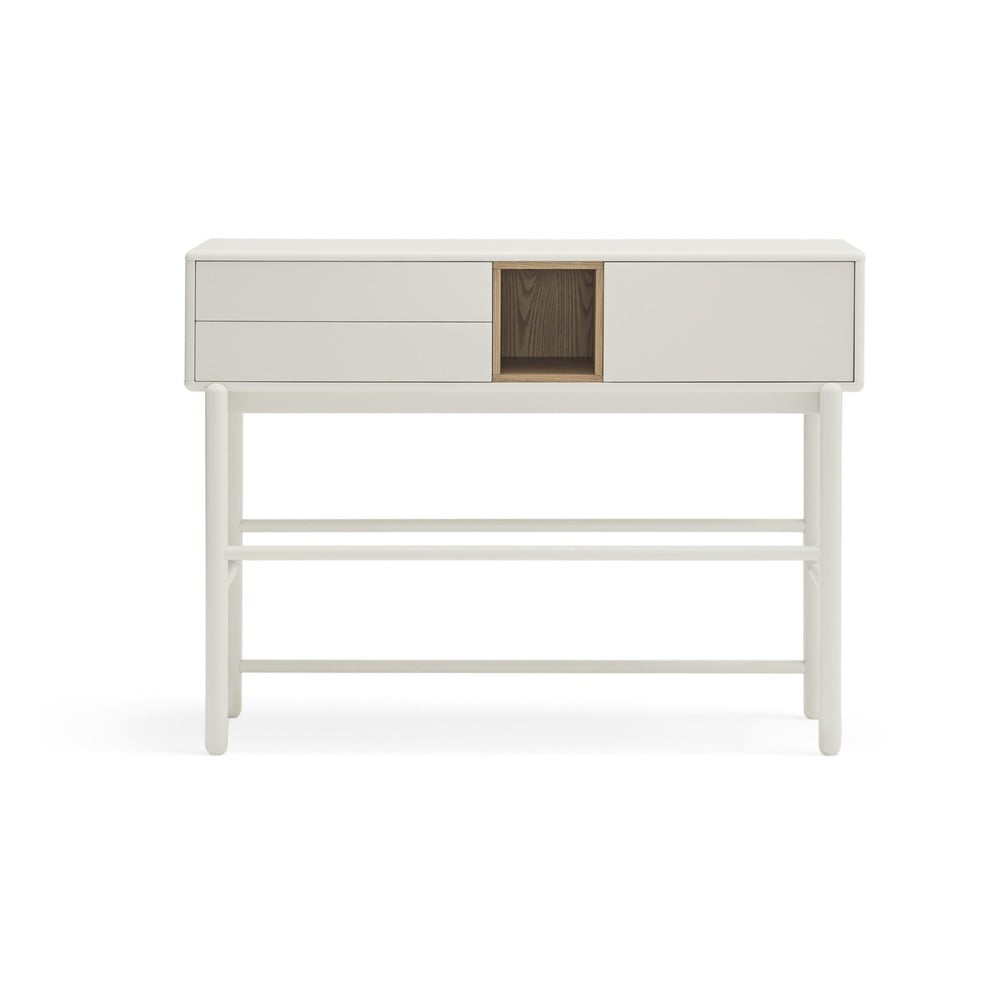 Krémový konzolový stolek 35x120 cm Corvo – Teulat