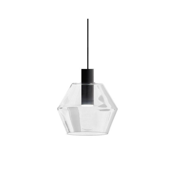 Černo-bílé závěsné svítidlo Markslöjd Diamant-image-1