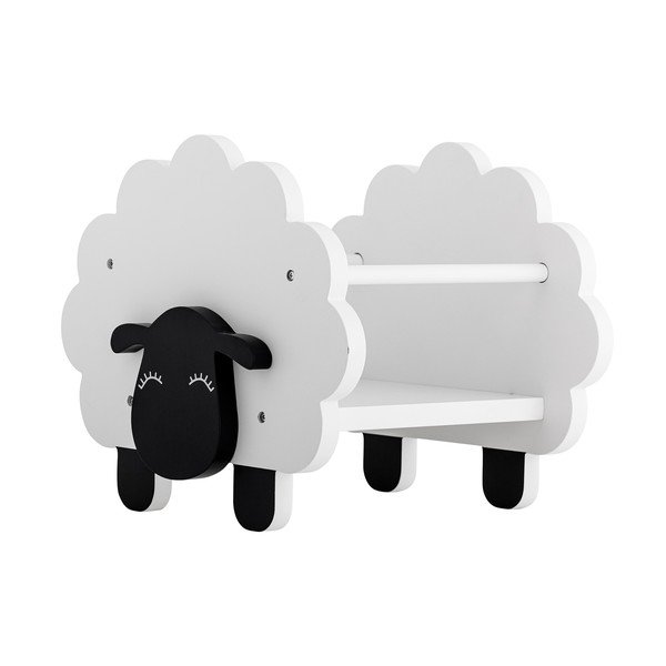 Bílá dětská knihovna 35x30x30,5 cm Dolly – Bloomingville Mini