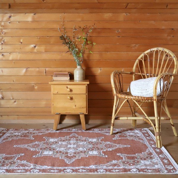 Oranžový dětský koberec 100x150 cm Lalitha – Nattiot-image-2