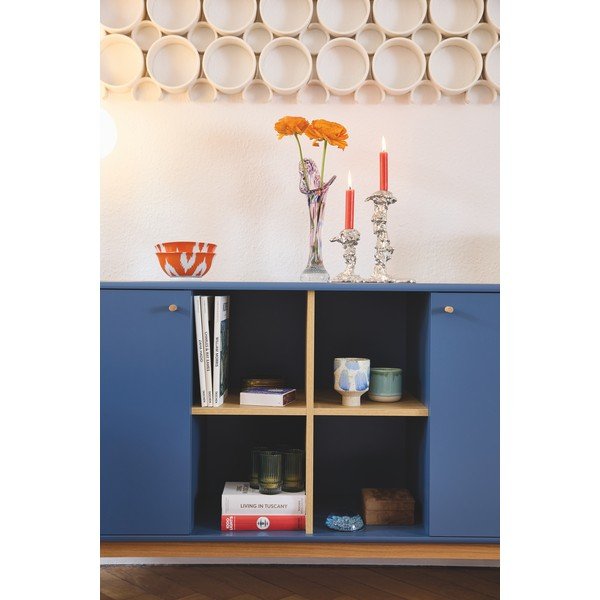 Tmavě modrá nízká komoda 175x80 cm Color Living – Tom Tailor-image-3