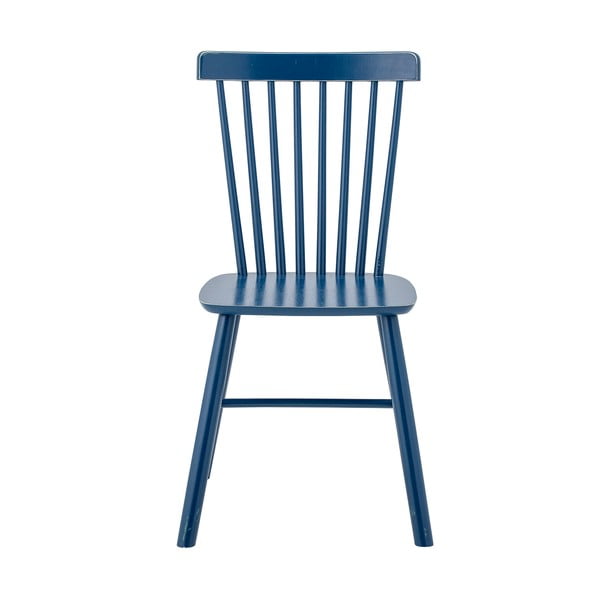 Modré jídelní židle z kaučukového dřeva v sadě 2 ks Mill – Bloomingville-image-2