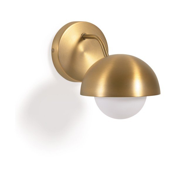 Nástěnné svítidlo ve zlaté barvě ø 15 cm Lonela – Kave Home