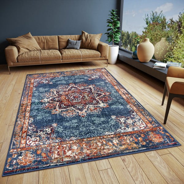 Tmavě modrý koberec 120x170 cm Orient Maderno – Hanse Home-image-1