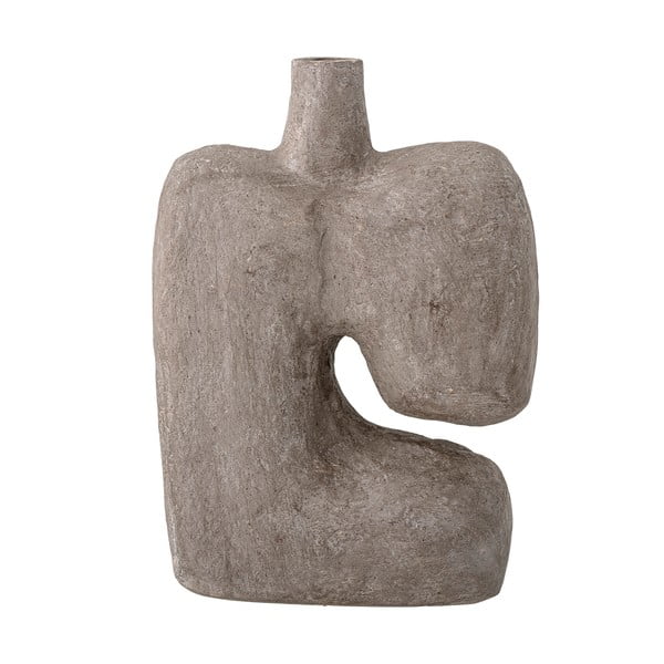 Šedá dekorativní papírová váza Bloomingville Banael, výška 36 cm-image-4