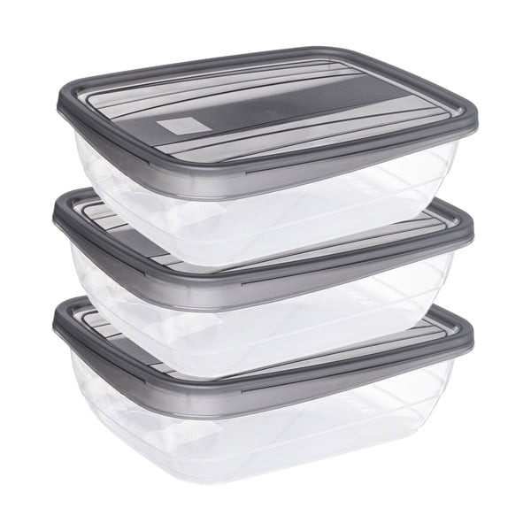 Krabičky na jídlo 3 ks Vedo – Curver-image-1