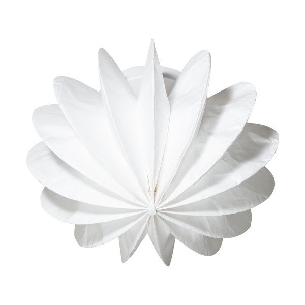 Bílé stropní svítidlo s papírovým stínidlem ø 40 cm Dalia – WOOOD-image-2