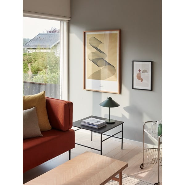 Tmavě zelená stolní lampa (výška 38 cm) Shape – Hübsch-image-4